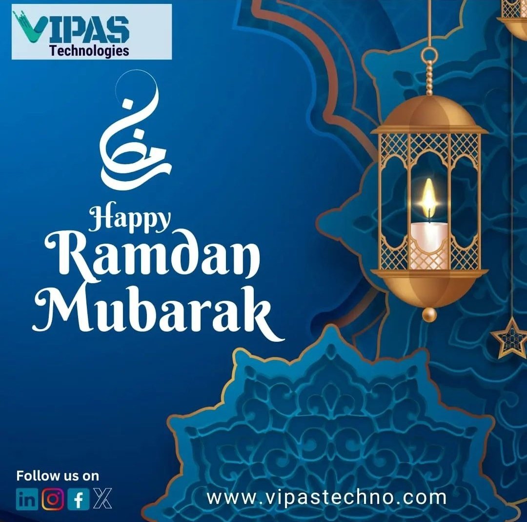 Ramzan Eid Mubarak from the Vipas Family! May this special occasion overflow with joy, prosperity, and freshbeginnings.
#RamzanEidMubarak #NewBeginnings #festivegreetings