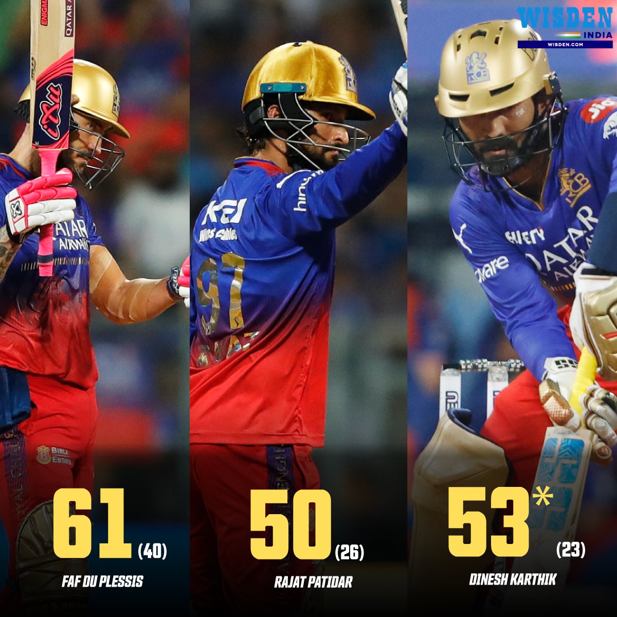 Dinesh Karthik's late blitz powered RCB to 1⃣9⃣6⃣

#FafduPlessis #RajatPatidar #DineshKarthik #IPL2024 #Cricket