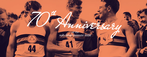 On Bank Holiday Monday, 6th May, the University will be celebrating the 70th anniversary of Sir Roger Bannister (1946, Physiological Sciences) running the first sub-four-minute mile, with a Community Mile event! 🏃 Join the Exeter team here: exeter.ox.ac.uk/events/bannist…
