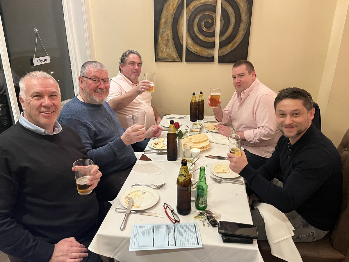 deanjudge's tweet image. What can be better than a host of interims and the client in a curry house 😊

Current contract continues to bring its challenges and surprises, it is however one of the most enjoyable I’ve been involved in #facman #interim