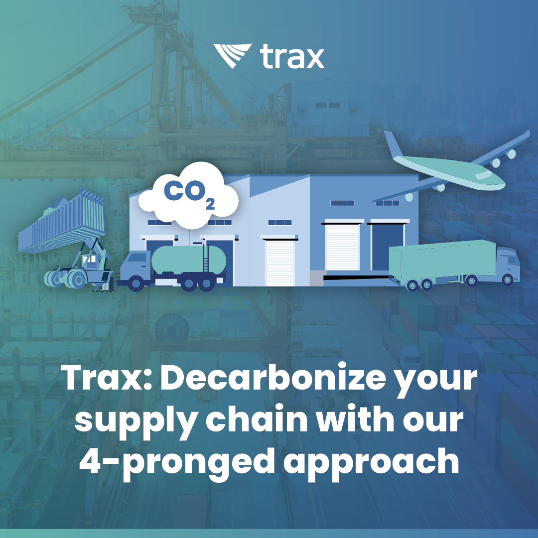 Is Your Supply Chain a Climate Culprit? 

Trax helps global shippers take action with a 4-pronged approach to decarbonization: Structures, Partners, Processes, and Performance.

Learn more: hubs.li/Q02rzMpX0

#SupplyChainSustainability #Decarbonization #Trax