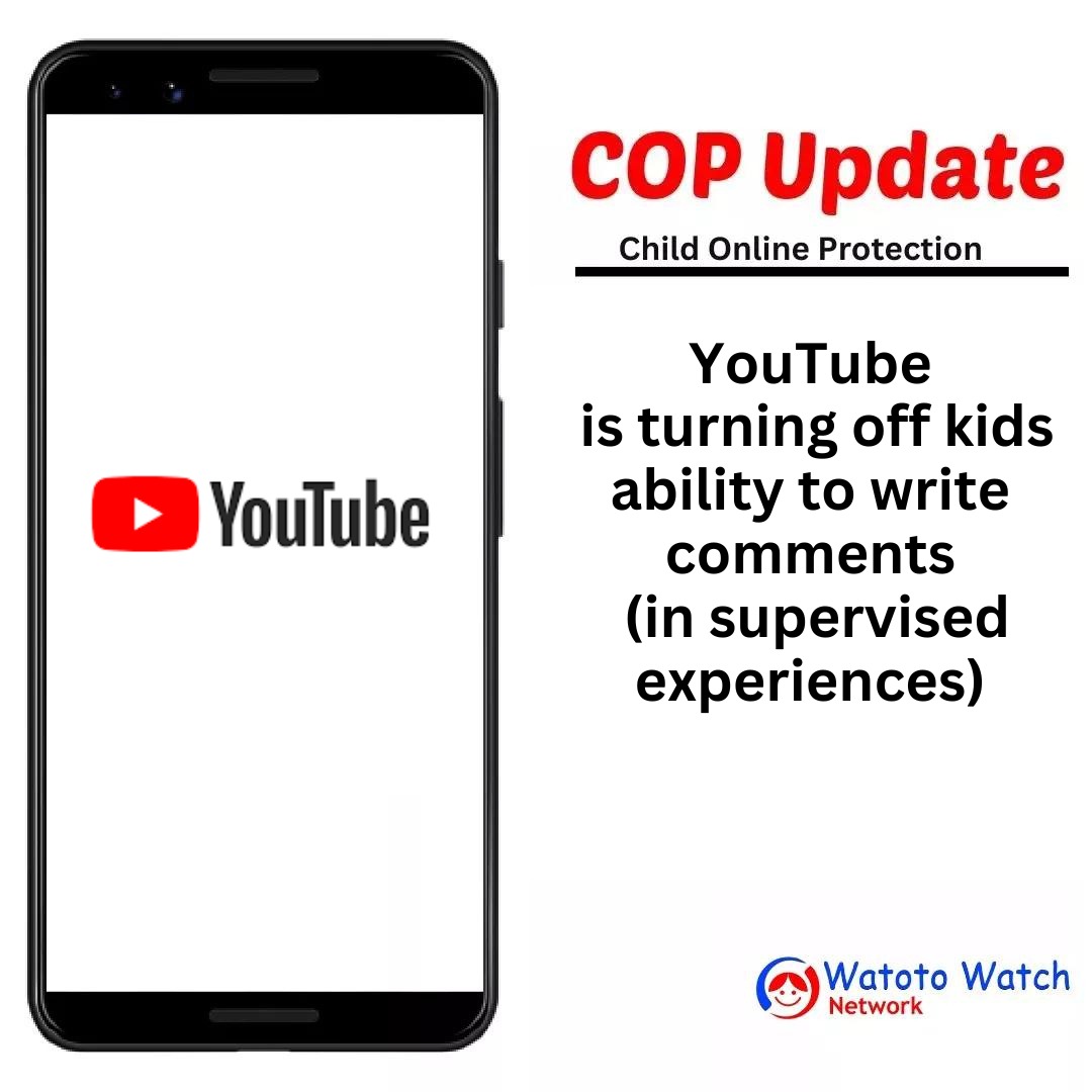 #ChildOnlineProtectionUpdate
#NewSafetyFeature #Youtube

YouTube is introducing a 'read-only' comments option for kids on its platform as part of its efforts to improve safety and protect young users.

techcrunch.com/2024/04/10/you…

#ChildOnlineProtection