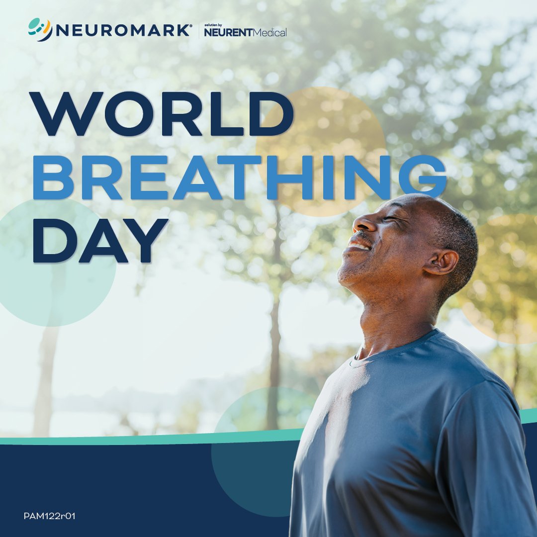 It's #WorldBreathingDay! At Neurent Medical, we know that breathing better means feeling better. That’s why we’re proud to offer the NEUROMARK Procedure for Chronic Rhinitis (CR).* *See IFU and learn more about NEUROMARK here: bit.ly/NeurentMedical