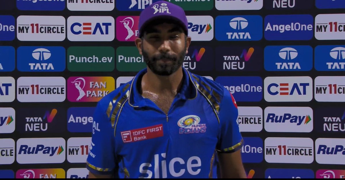 Orange Cap - Virat Kohli. 🐐
Purple Cap - Jasprit Bumrah. 🐐

 well played #MIvsRCB
@mipaltan @RCBTweets @IPL 
#MumbaiIndians #RoyalChallengersBengaluru #IPL2024 #FafDuPlessis #MIvsRCB #IPL2024WithSportsTak