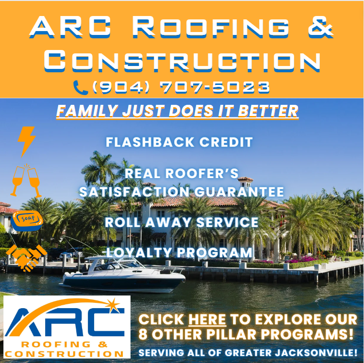 ARCRoofingJax's tweet image. Another round of our fantastic Pillar Programs! 
✅Over $2,175 in value
✅Unmatchable Cost, Care, &amp;amp; Comfort

You won't believe the sweet savings we're giving out!👀⬇️

arcroof.us

#NorthFloridaRoofer #RoofingProblems  #RoofingSavings #JacksonvilleRoofer #ARCRoofing