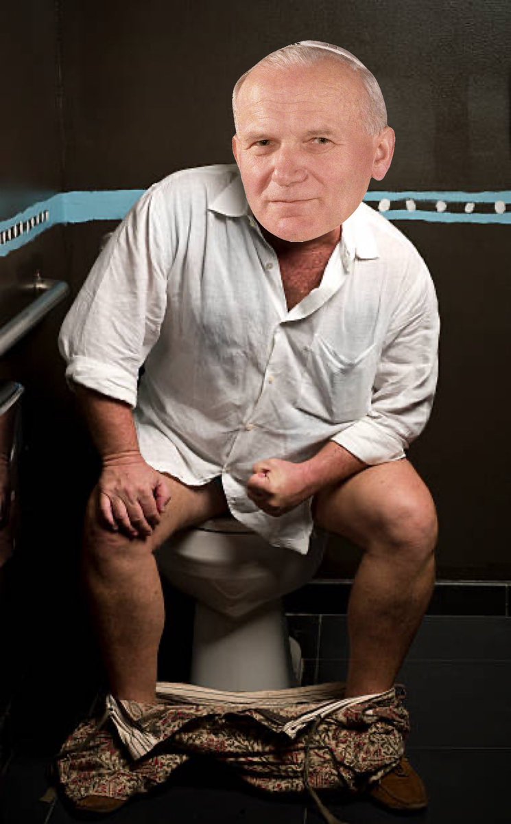 JaniceGreer34's tweet photo. Poop John Paul II.
#FamouslyFaecal https://t.co/M2KfIdtcwA