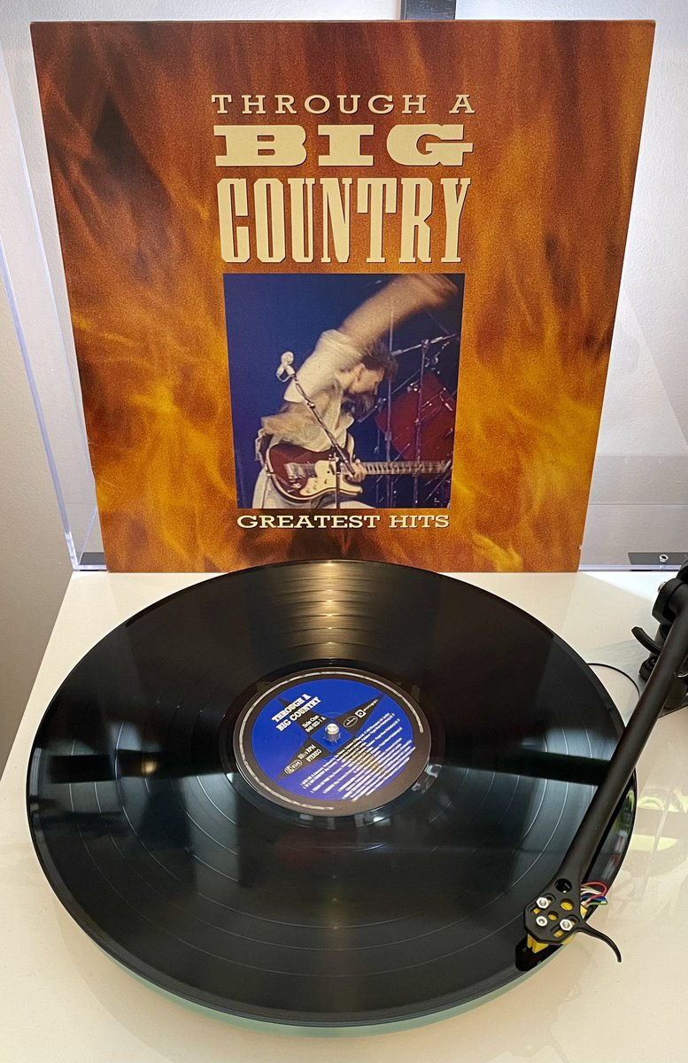 Now Playing: ‘Through A Big Country’ by @BigCountryUK via @RegaResearch & @BowersWilkins Today would have been Big Country frontman Stuart Adamson’s 66th birthday. He left us some brilliant songs, though; time to give this greatest hits a blast for the first time in ages.