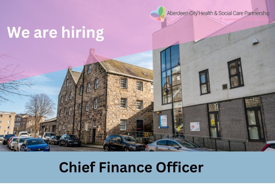 Vacancy - Chief Finance Officer 📢 This is an opportunity to join an excellent team who are committed to serving the residents of Aberdeen and beyond. Drop us a note if you’re interested! More information - bit.ly/ACHSCPChiefFin… #AberdeenJobs #JobsInAberdeen