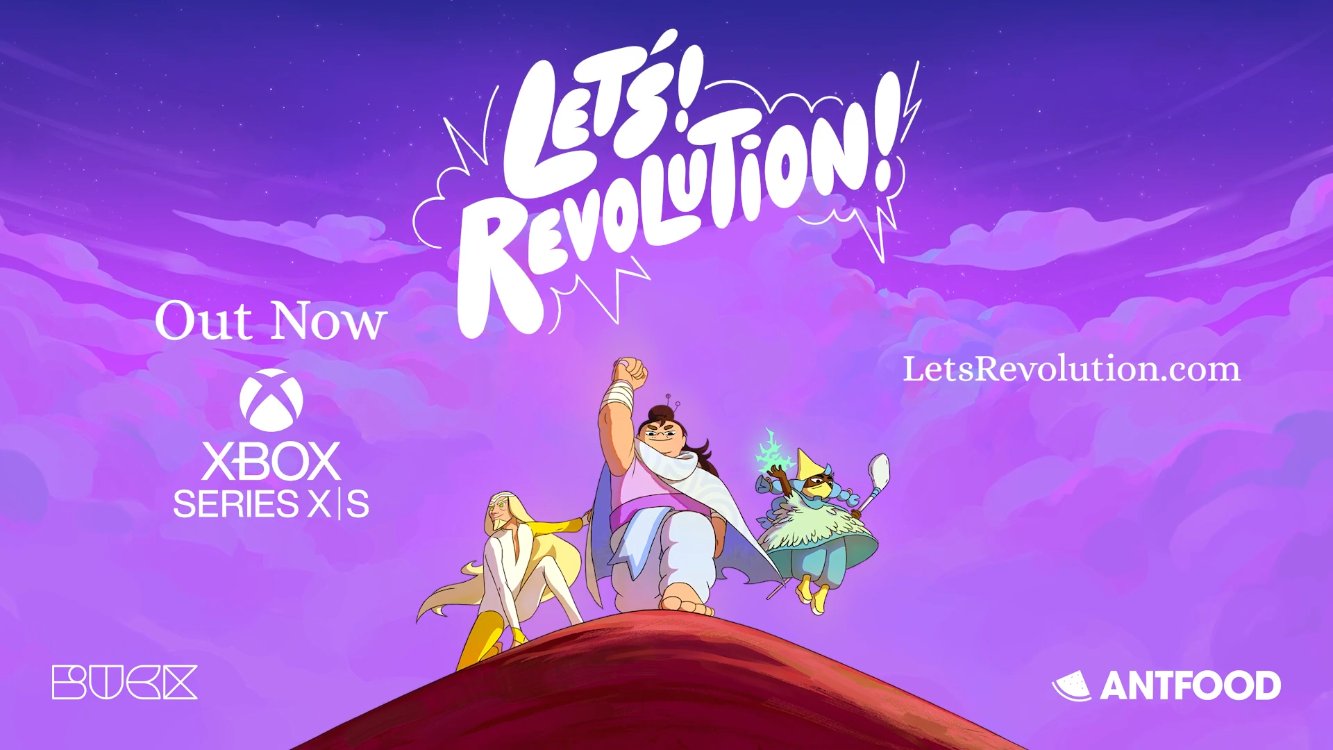 Idle Sloth💙💛 on X: "Let's! Revolution! - Xbox Launch Trailer Rise up in Let's! Revolution! Dive into the beautifully illustrated and hand-animated world of Beebom in this debut game from award-winning animation