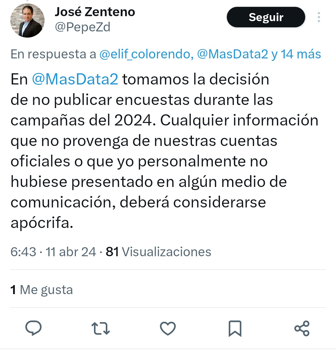 En MORENA nos encanta usar encuestas alteradas para dar la percepción de que este arroz ya se coció (This Rice is Already cooked para los no que estudiaron en universidad del bienestar), pero somos tan mensos que hasta el dueño de la casa encuestadora tiene que salir a…