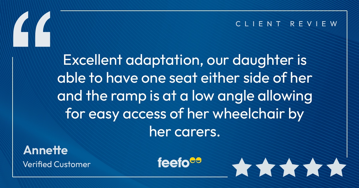 ⭐️⭐️⭐️⭐️⭐️ ' True to their word ' Good communication throughout, the mobility consultant had extensive of the industry. Delivered to our home , clear instructions and details given about the vehicle. - Annette fee.fo/2xVOLh