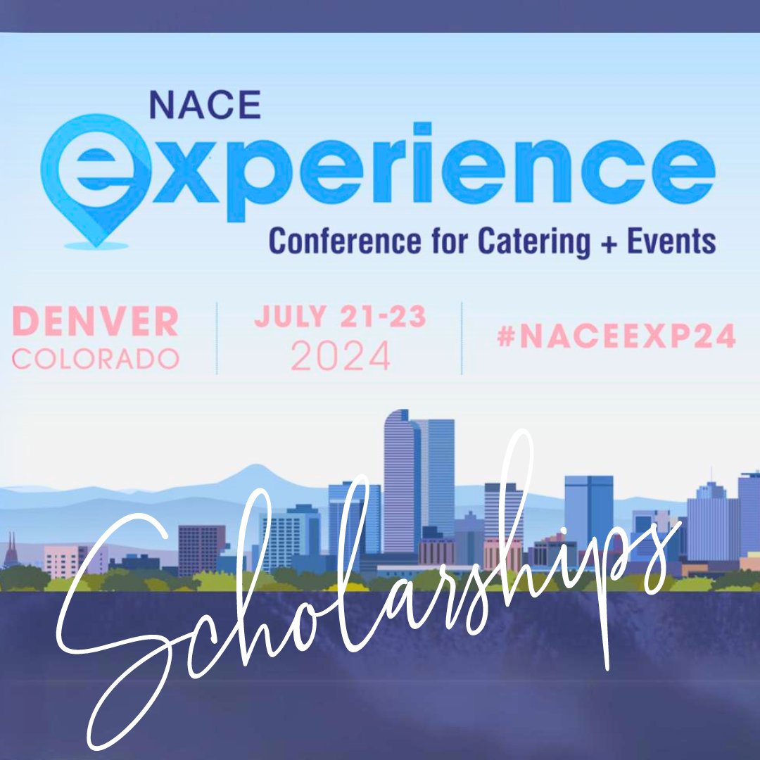 Scholarships are for attending The Experience Conference and are for any member, STUDENT OR NOT. ⁠
⁠
To apply visit nacedenver.com/form.php?form_…

DEADLINE IS APRIL 20.
⁠
#scholarships #students #eventindustryjobs #reconnect #refine #renew #denver #nacedenver #thisisnace #wereback