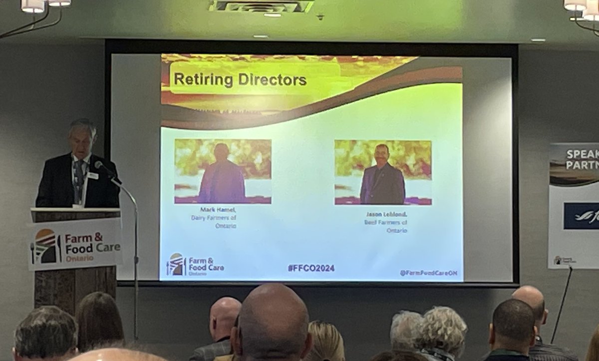 Congrats to BFO Director Joost van der Heiden (@sammerich) who was elected to the @FarmFoodCareON Board of Directors this morning. Special thanks to outgoing ex-officio FFCO Director and BFO VP Jason Leblond (@JasonLeblond1) for his time with FFCO over the last couple of years.