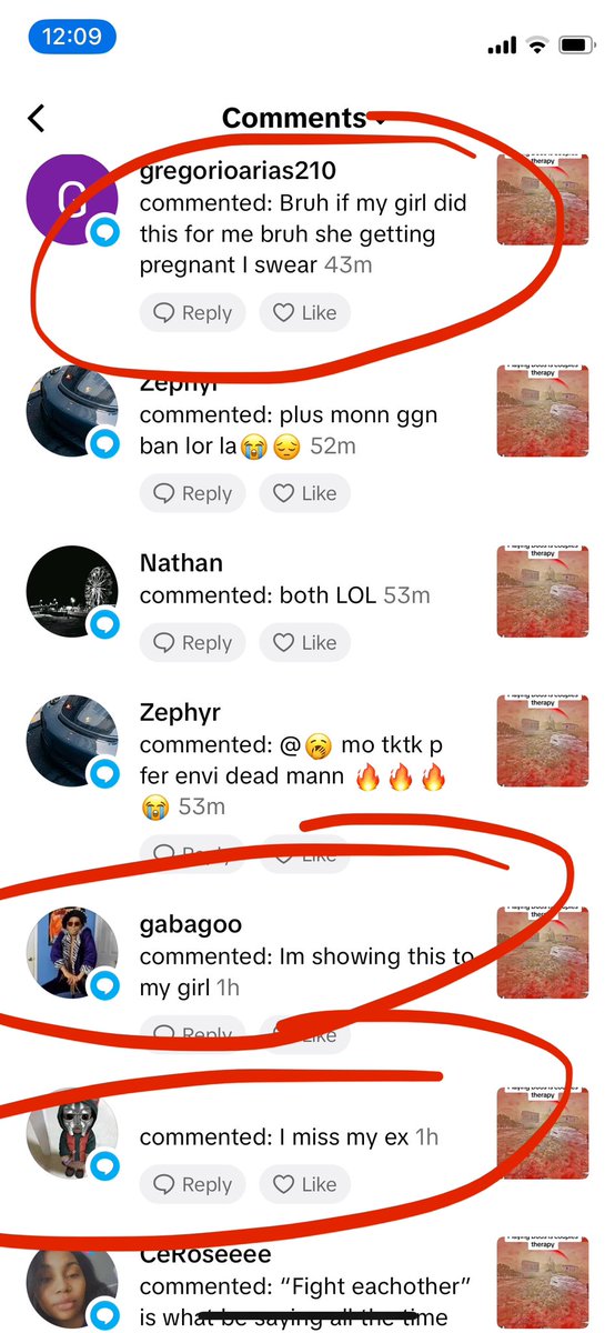 gglencoco's tweet image. TikTok comments to be wild sometimes
