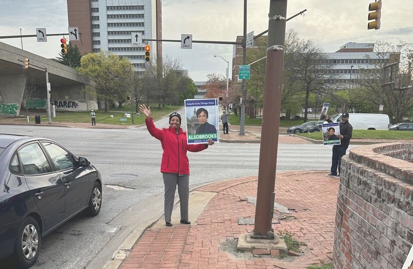 MORNING WAVES FOR ANGELA ALSOBROOKS FOR SENATOR had a great start today! Motorists honked car horns in support. Friday, April 12, we will be at 4 locations: Baltimore City at Cold Spring Lane & Loch Raven Blvd; Prince George’s Co at Pennsylvania Ave & Silver Hill Road;…