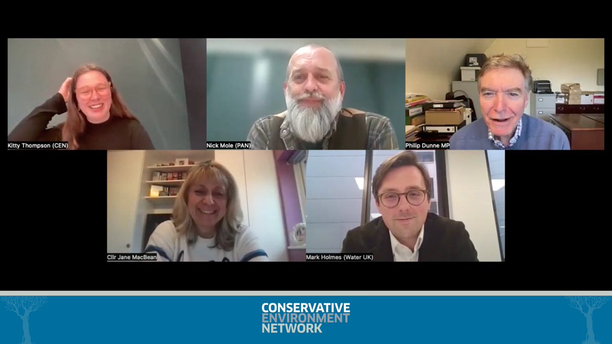 🌊 Last night we hosted our latest webinar for CEN councillors: How can you lead locally on water quality? 🗣 CEN MP @Dunne4Ludlow, Cllr Jane MacBean, Nick Mole, & @MarkHolmes_ spoke about what the government has done to improve water quality and what you can do in your area.