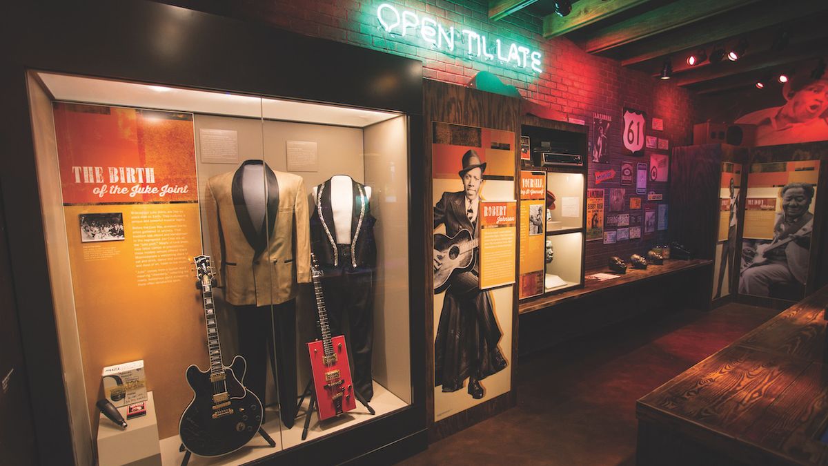 “We’re the birthplace of blues, country and rock and roll music, and the guitar is at the core of all of it”: The America at the Crossroads exhibit charts the guitar’s history with instruments owned by Bo Diddley, Muddy Waters, B.B. King, and more trib.al/O8dW0c6