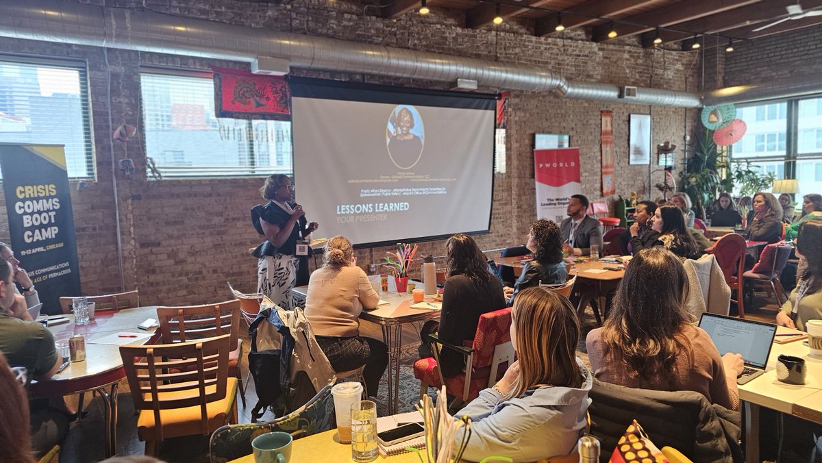 At the Crisis Comms Boot Camp, Chata Spikes, Public Affairs Director for the City of Atlanta Police Department and Atlanta City Detention Center, is taking the stage to discuss reputation management in an era of polarization. #CCBC