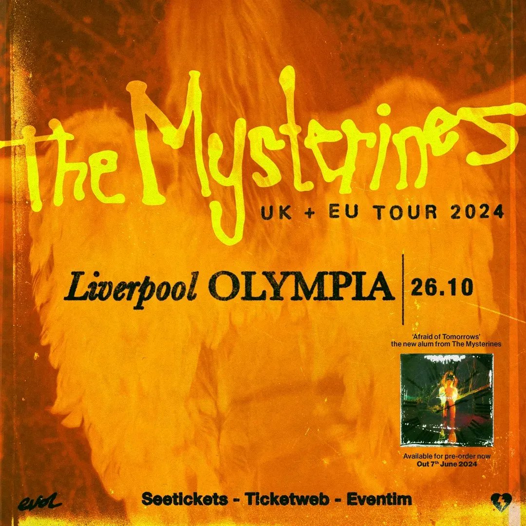 Listen out for @TheMysterines at Goodison Park! 'Sink Ya Teeth' has been added to the @Everton Official Playlist! Read more & listen to the playlist HERE: sportplaylists.com/the-mysterines… Get your tickets for the HUGE home show @LpoolOlympia 26.10.24 HERE: seetickets.com/event/the-myst…