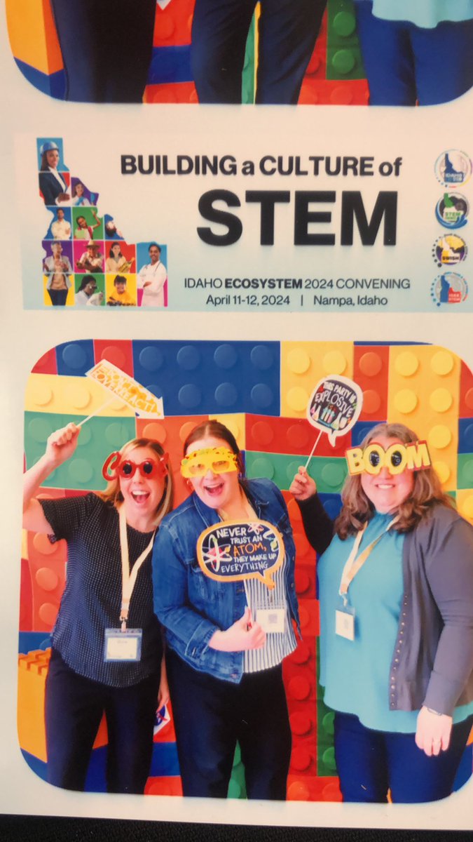 Drew Williams (@drew_teach) on Twitter photo Nampa School District C & I team is representing at the <a href="/IdahoSTEMAC/">Idaho STEM Action Center</a> EcosySTEM 2024 Convening! Excited to bring more STEM opportunities to our educators 👩🏫 Nampa School District C & I team is representing at the <a href="/IdahoSTEMAC/">Idaho STEM Action Center</a> EcosySTEM 2024 Convening! Excited to bring more STEM opportunities to our educators 👩🏫