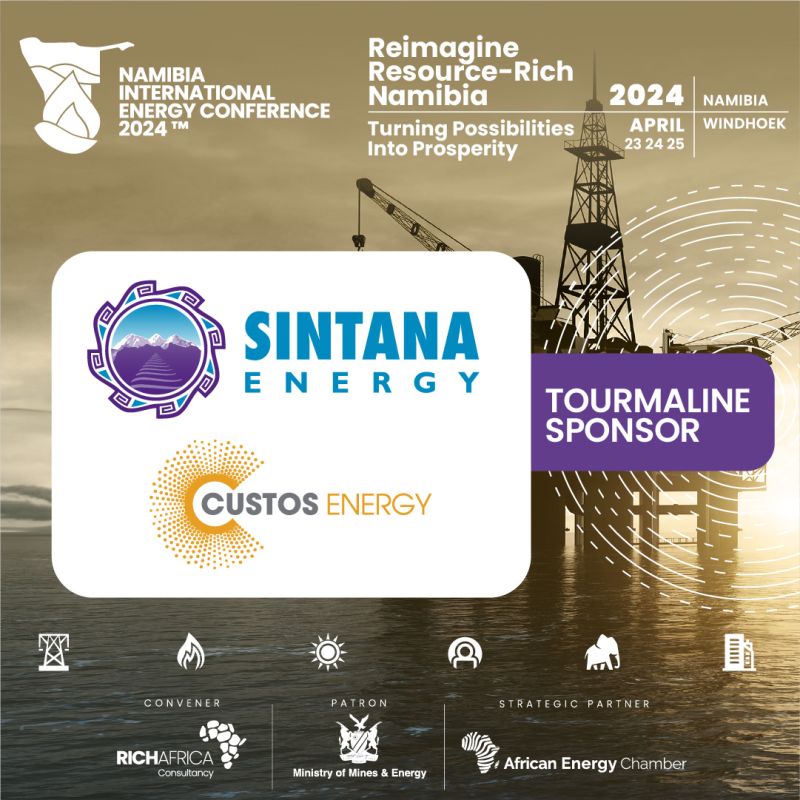 $SEI $SEUSF is thrilled to be the Tourmaline Plenary Session Sponsor along with its local partner Custos Energy at the Namibia International Energy Conference  #NIEC in Windhoek later this month. CEO @Robert-Bose will be speaking #NEIC #oilandgas #Namibia #Orangebasin