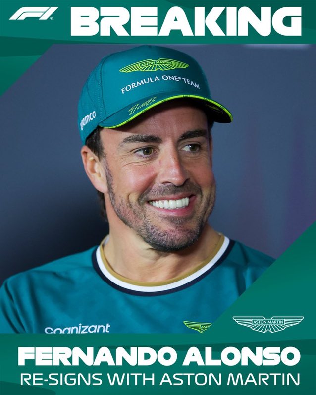 BOMBAZO 💣 Aston Martin se hace del español, Aún no sabemos cuanto tiempo pero, esto termina con rumores de Fernando Alonso involucrado con Mercedes o Red Bull Enhorabuena por el equipo, Fernando es un Grande 👏🏻