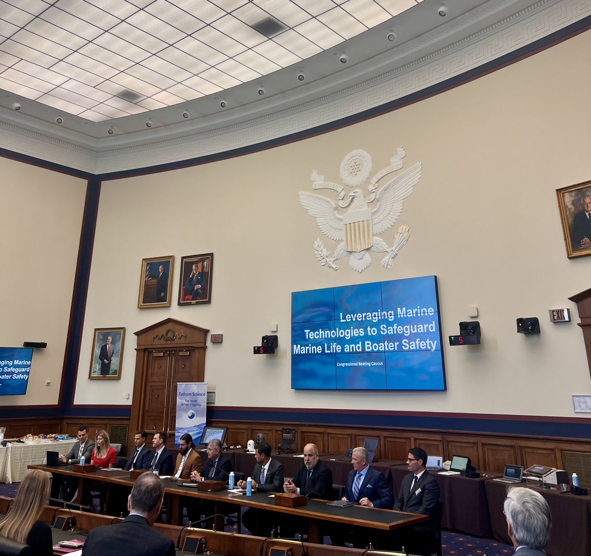 Happening Now: Congressional Boating Caucus hosts briefing 'Leveraging Marine Technologies to Safeguard Marine Life and Boater Safety'.
#OutdoorRecreation #Boating #MarineIndustry