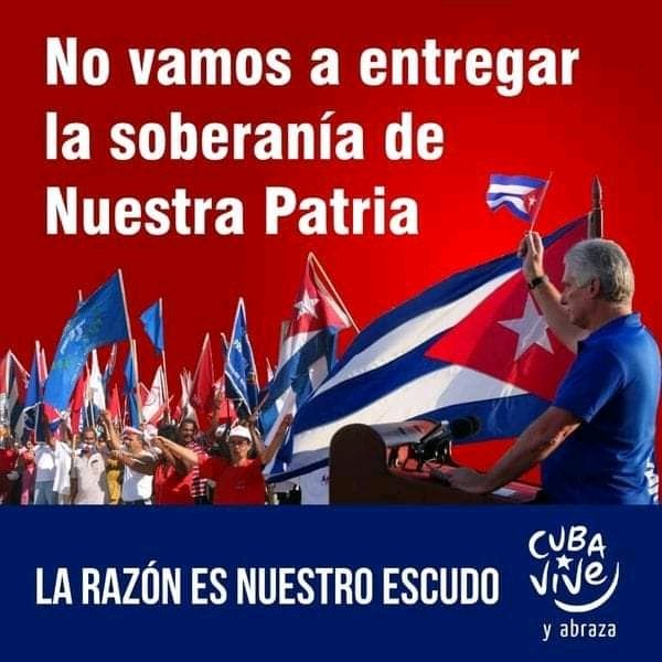 Desde #CiegodeAvila mantenemos la lucha contra el BLOQUEO, impuesto por el Gobierno de los Estados Unidos a #Cuba #LetCubaLive #NoMásBloqueo... ¡Sumemos contra el BLOQUEO!!! No vamos a entregar la soberanía de nuestra Patria.