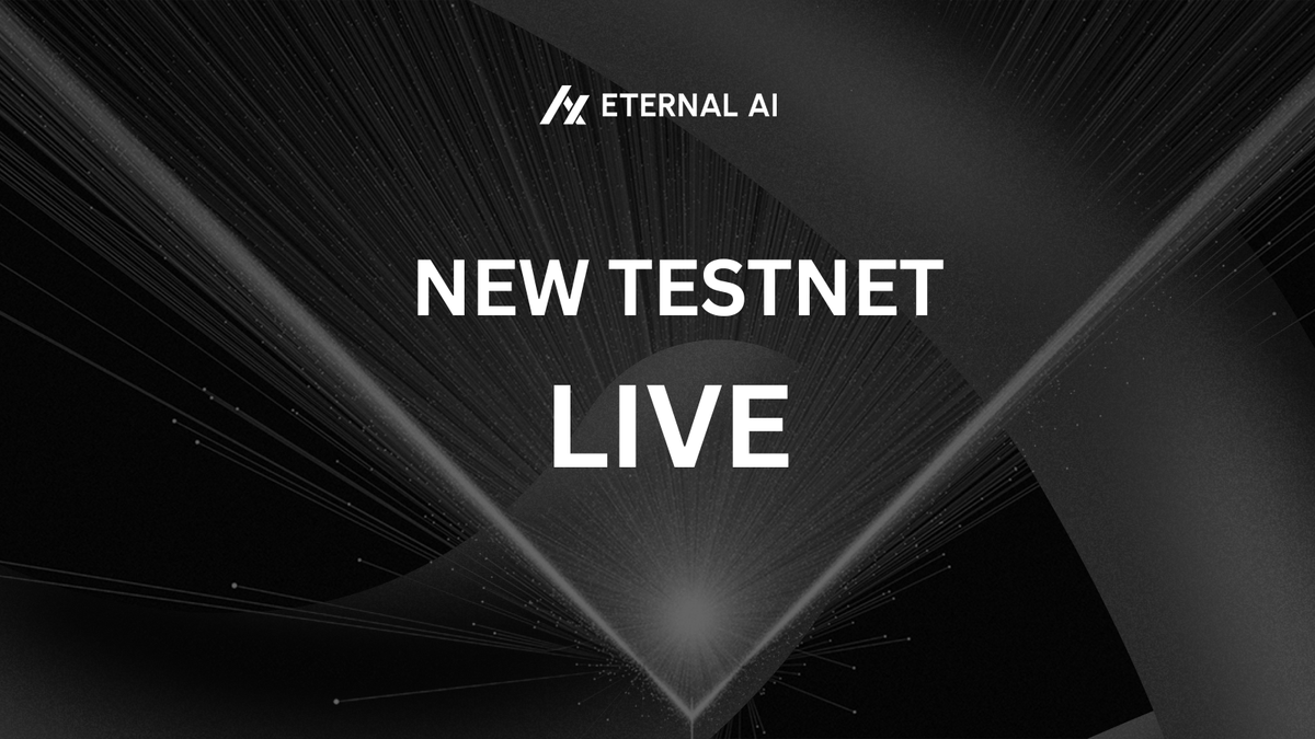 EternalAI_'s tweet photo. The upgraded version of Eternal AI testnet is now LIVE! 

🎨Meet 3 powerful on-chain AI models that can create beautiful artworks based on prompts

🪂Try out the AI models and share your artworks on X with @CryptoEternalAI tag to earn $EAI airdrop

👉https://t.co/zANoYy9wGU https://t.co/verWEF7eQT