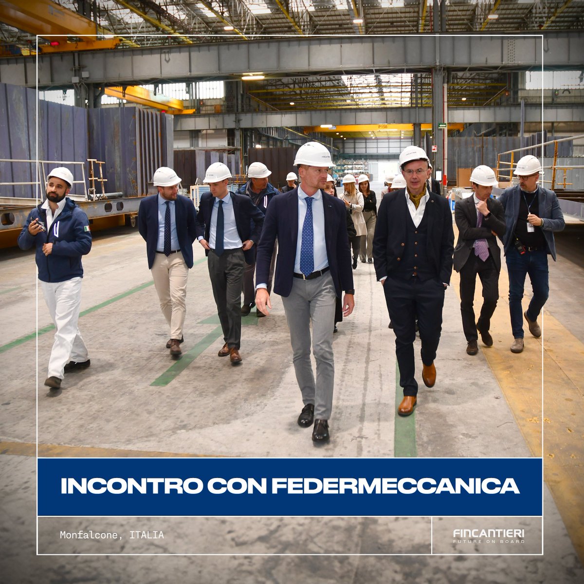 Abbiamo ricevuto con piacere la visita di @Federmeccanica presso il nostro cantiere di #Monfalcone, dove ci siamo confrontati su temi chiave come competitività, innovazione, sostenibilità, welfare e gestione del personale. Valori da tenere sempre al centro dello sviluppo…