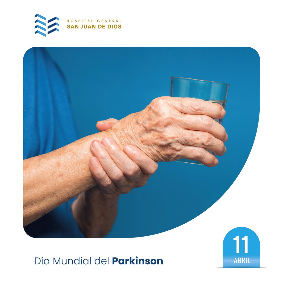 Día Mundial del Parkinson El Parkinson es una afección degenerativa del cerebro que afecta a las estructuras encargadas del control y movimiento. En Hospigen nos preocupamos por la salud de nuestros pacientes. #Parkison #DíaMundialDelParkinson #Neurología