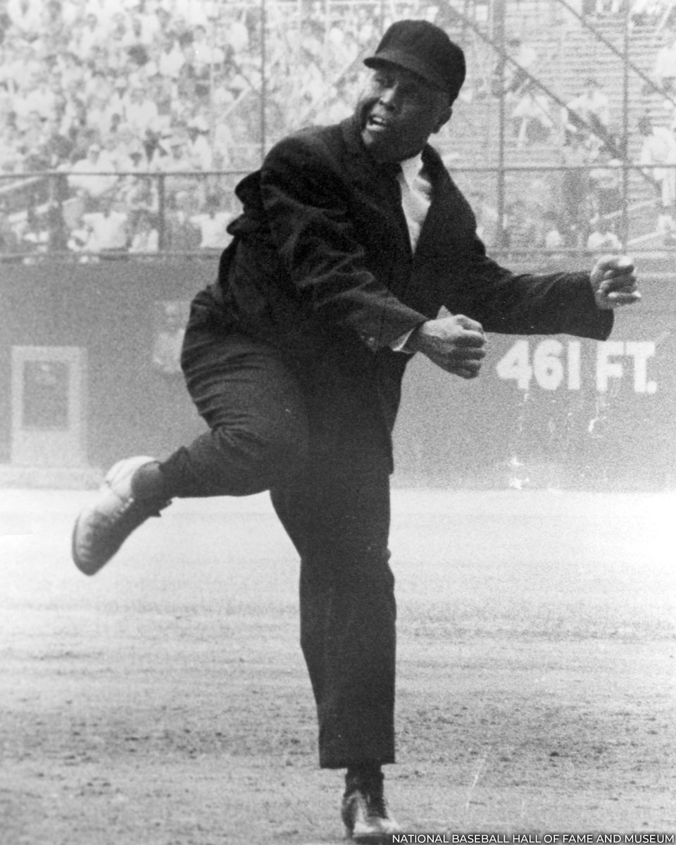 Emmett Ashford became the first Black umpire in AL/NL history when he debuted #OTD in 1966. Known for his humor, hustle and a booming strike call, Ashford brought a unique style to the profession. ow.ly/7xsc50Re410