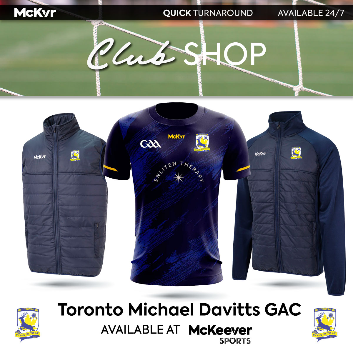 Shop the NEW Toronto Michael Davitts GACc Club Shop!🔥 Available now: ow.ly/vbS550Re95a Why Open a Club Shop?: -24/7 Shop: Your own dedicated online store. -Quick turnaround: Quick processing and delivery. -Boost Rebates: Your club shops contribute to rebate Enquire NOW!