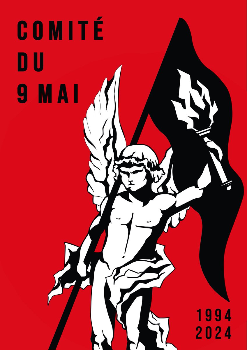 1994-2024 🏴 30e anniversaire du Comité du 9 mai Tous à Paris le 11 mai ! Pour Sébastien et les camarades morts pour la révolution !