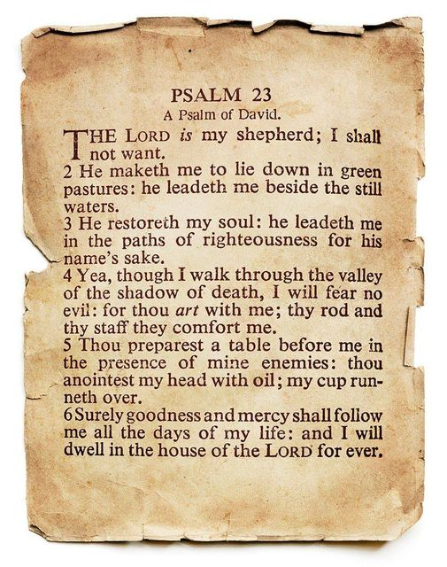 ❤️❤️ Psalm 23 ❤️❤️