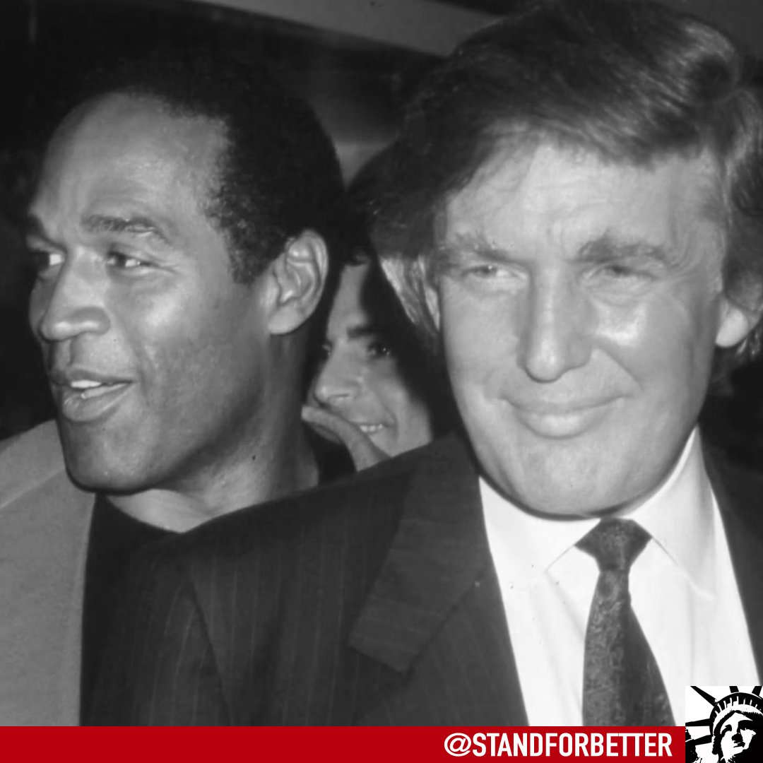 People like OJ Simpson and Donald Trump seemingly get away with murder. You can make sure justice is served in November. #VoteDemocrat