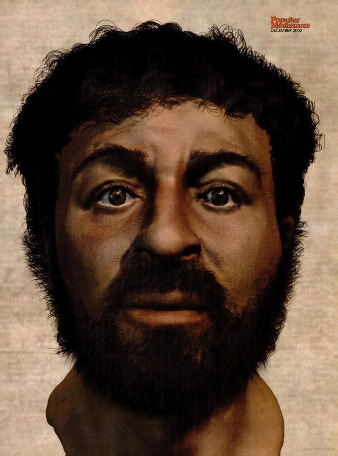 Hey @megynkelly Here's some pictures of TRUE, HISTORICAL Jesus, to console you. Pictures made by scientific teams as their best hypothesis of what Jesus may have looked like. (No Jesus, WAS NOT WHITE. He was a Palestinian Jew.)
