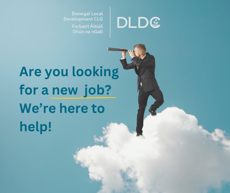 Explore this week's job openings in Co. Donegal! FREE support from DLDC: CV help, interview skills & more. Check out dldc.org for info. Employers, submit vacancies by Tues podonnell@dldc.org at 5pm.