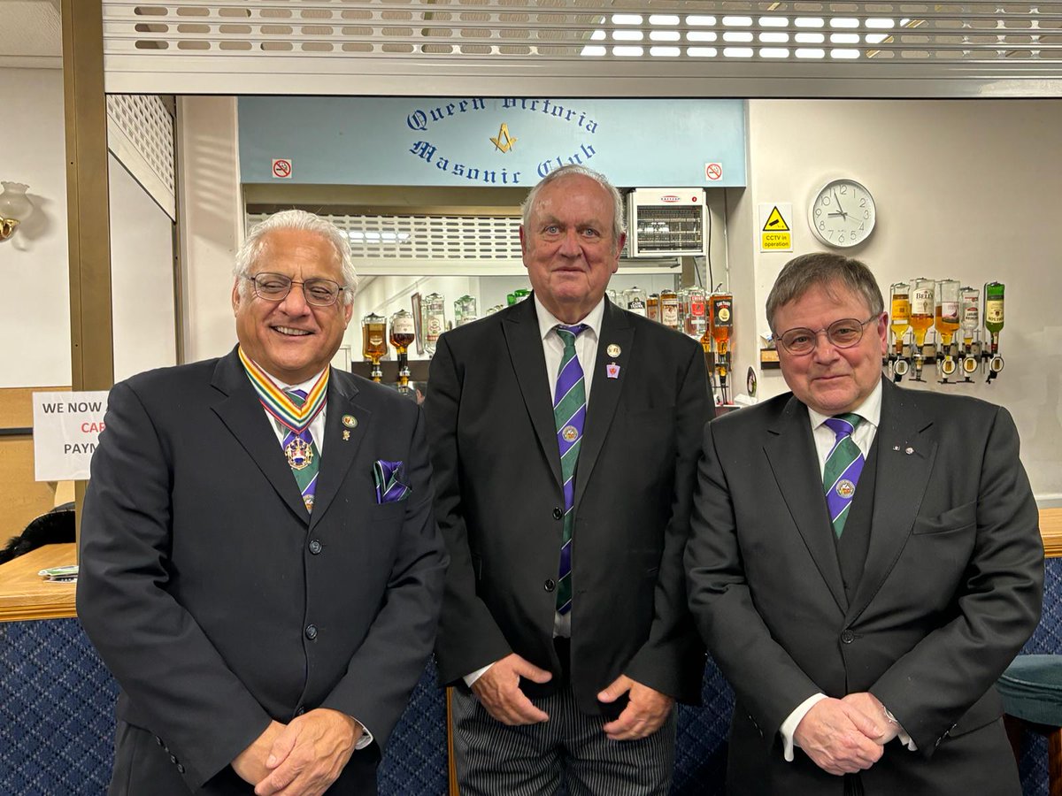 Congratulations to the new Commander at the Strode Lodge of Royal Ark Mariners 1495