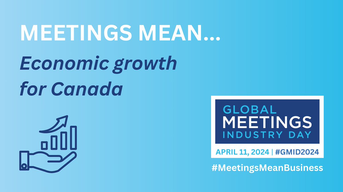 Happy Global Meetings Industry Day! 🎉 Today, we celebrate the business events industry as a key contributor to the Canadian economy. We look forward to hosting many more successful events that benefit our region and country. #GMID2024 #MeetingsMeanBusinessCanada