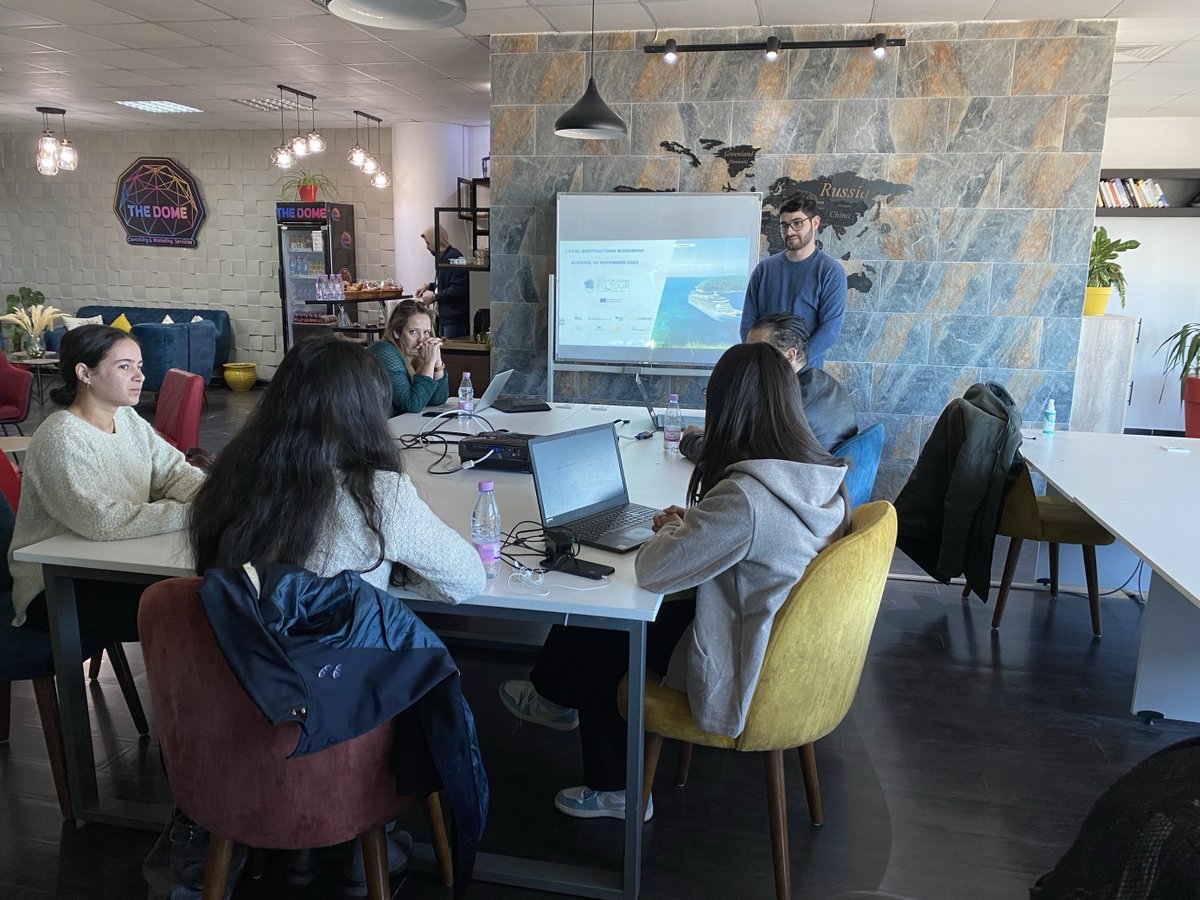 💡@LeancubatorDZ, Algerian #sustainable #hub for #innovation and #startup generation, brings together SMEs and startups in the #tourism sector through workshops held in different #Mediterranean cities to adopt sustainable practices in this  industry.📷 n9.cl/qe21f