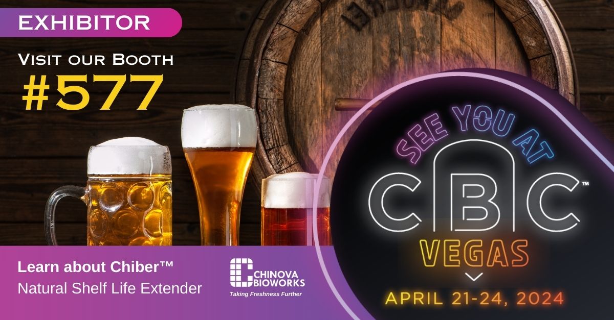 Join us at the #CraftBrewersCon from April 21-24 in Las Vegas. Contact us today to schedule a meeting or visit booth #577 to learn about Chiber™ mushroom extract, a natural antimicrobial for low to non-alcoholic beverages. hubs.li/Q02szyKM0