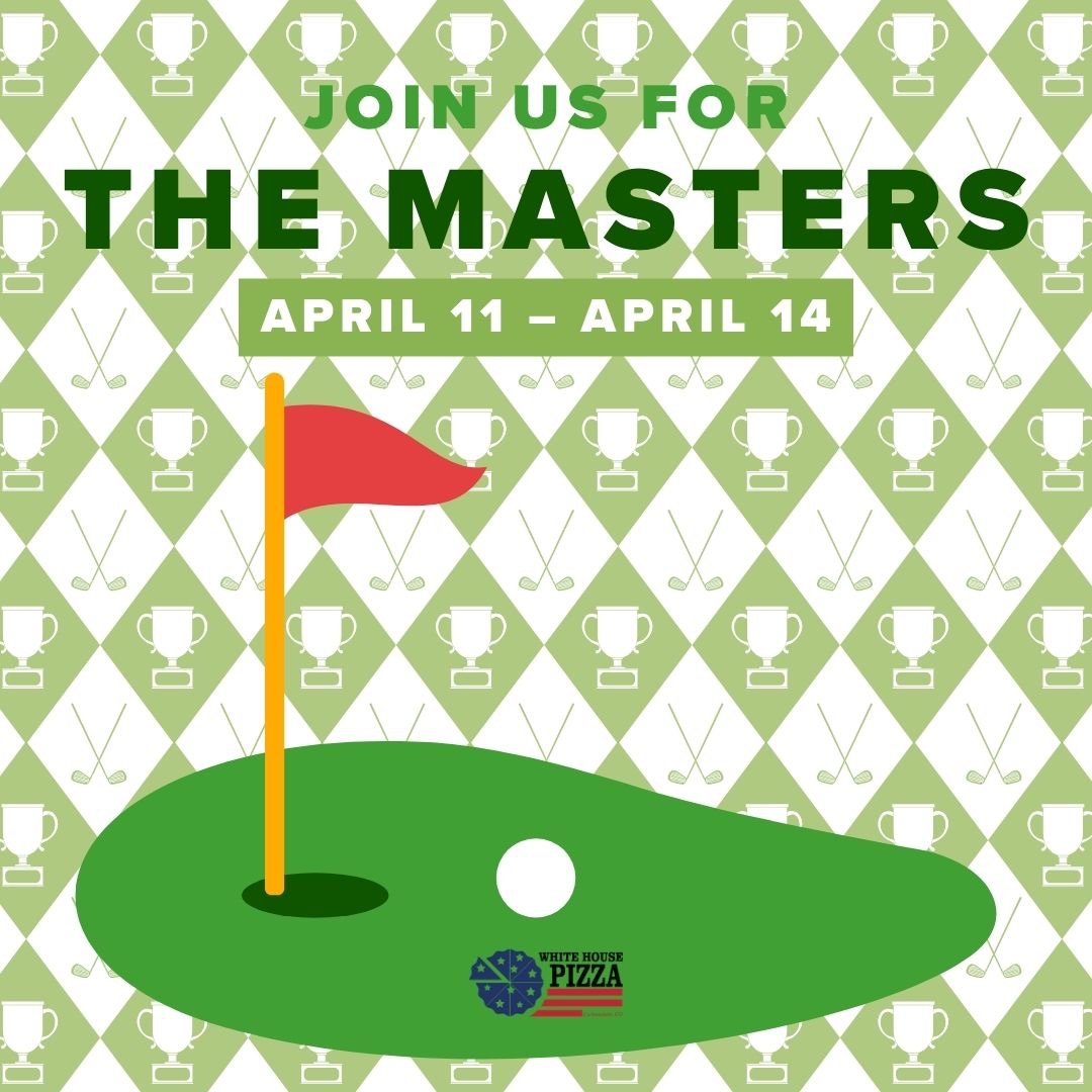 Swing by WHP for The Masters. We can't promise a green jacket, but we can guarantee some tee-rific pizza. 🏆🍕⛳

#themasters #golf #carbondalesportssource #lovelocal #whitehousepizza #pizza #carbondalecolorado #colorado #roaringforkvalley