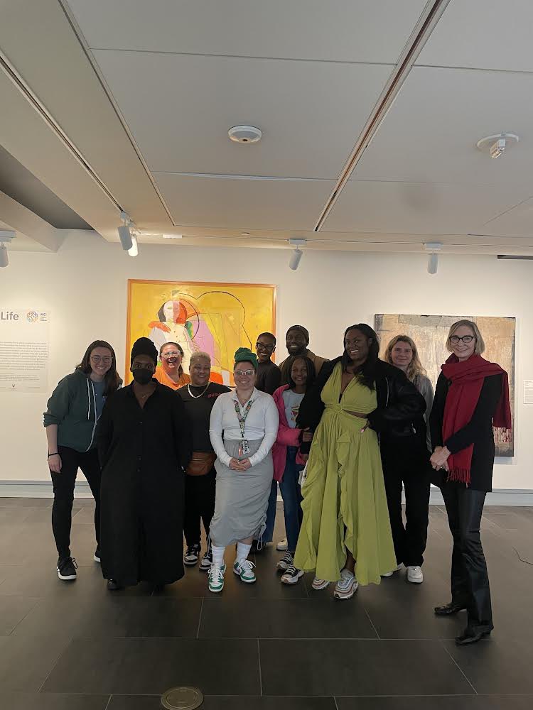 Thank you @BreadfortheCity for taking staff to the Middle East Institute Art Gallery last Friday. I appreciate the opportunity to learn about the Middle East through art and beyond just conversations on safety. Also, my daughter joined me on my work field trip 😂🥰❤️