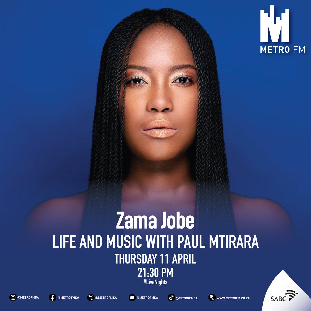 Tonight on #LiveNights we have @Zamajobeafro #LifeAndMusic with @PaulMtirara