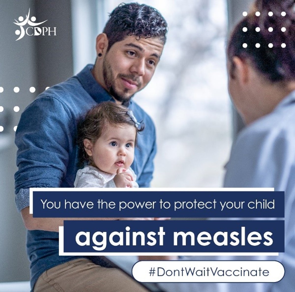 Measles is a very contagious disease caused by a virus. It spreads through the air when an infected person coughs or sneezes. Measles starts with a cough, runny nose, red eyes, & fever. Then a rash of red spots breaks out. Talk to a health care provider. cdph.ca.gov/Programs/CID/D…