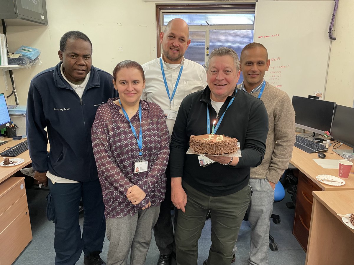 Happy Birthday and Happy Retirement! Today we bid farewell to Alan Davies, former @ImperialNHS waste manager, after 17 years of service. Alan also celebrated his birthday on his last day at the Trust. We wish you all the best with your next steps 💙