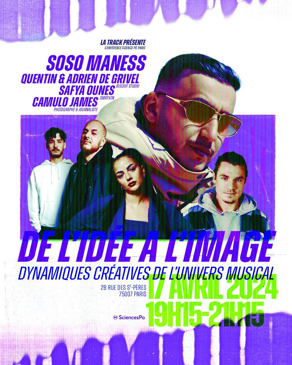 𝗗𝗲 𝗹’𝗶𝗱é𝗲 à 𝗹’𝗶𝗺𝗮𝗴𝗲, 𝗱𝘆𝗻𝗮𝗺𝗶𝗾𝘂𝗲𝘀 𝗰𝗿é𝗮𝘁𝗶𝘃𝗲𝘀 𝗱𝗲 𝗹’𝘂𝗻𝗶𝘃𝗲𝗿𝘀 𝗺𝘂𝘀𝗶𝗰𝗮𝗹  |  Conférence @ Sciences Po