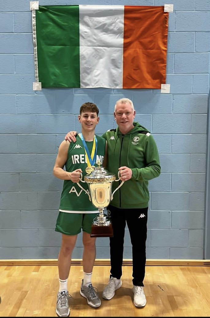 Congrats to 5th Yr student Darragh Horkan who was named on the U18 #FourNations2024 All Star Team and MVP at the recent U18 4 Nations Basketball Tournament in Dundee where he was part of the U18 Irish Basketball Men’s Squad that defeated England, Scotland and Wales #Greenmeansgo