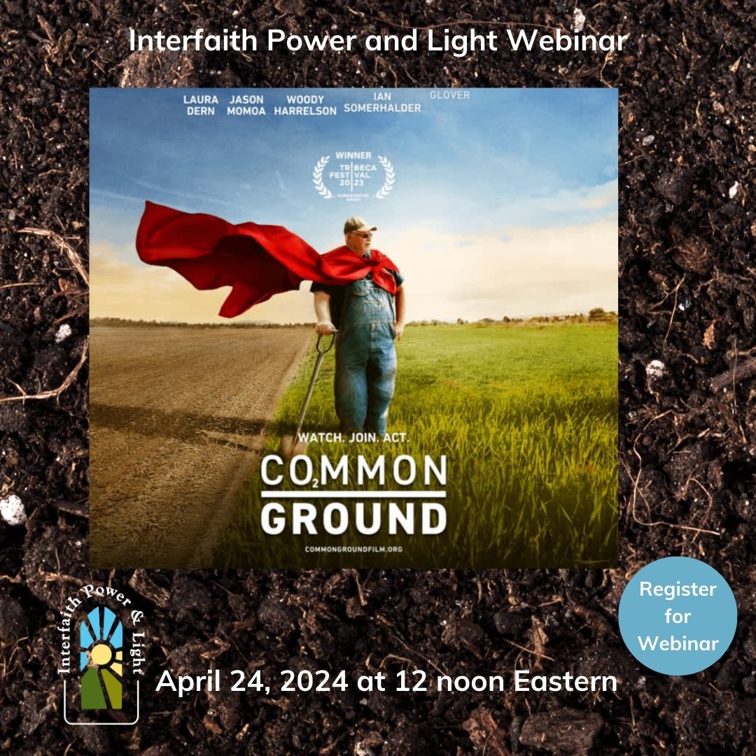 🌱 Join us on April 24 at 12 noon EST for a webinar with Gabe Brown, Regenerative Farmer & Activist! Hosted by IPL President, Rev. Susan Hendershot, to learn more about the intersection of faith, sustainable farming & environmental activism. Register now: bit.ly/3vYH7Xb